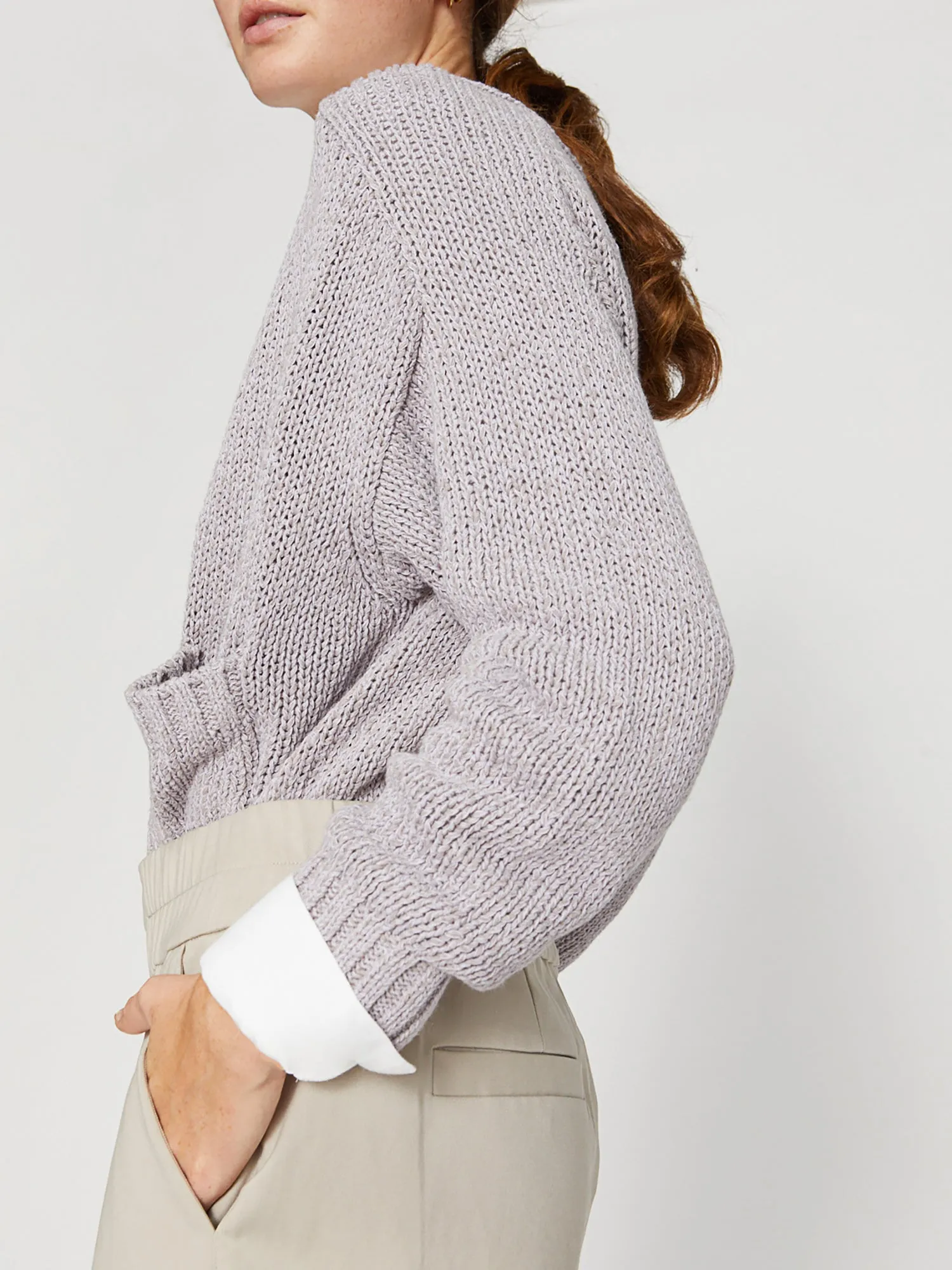 Brochu Walker - Cropped Cardigan in Asher Multi