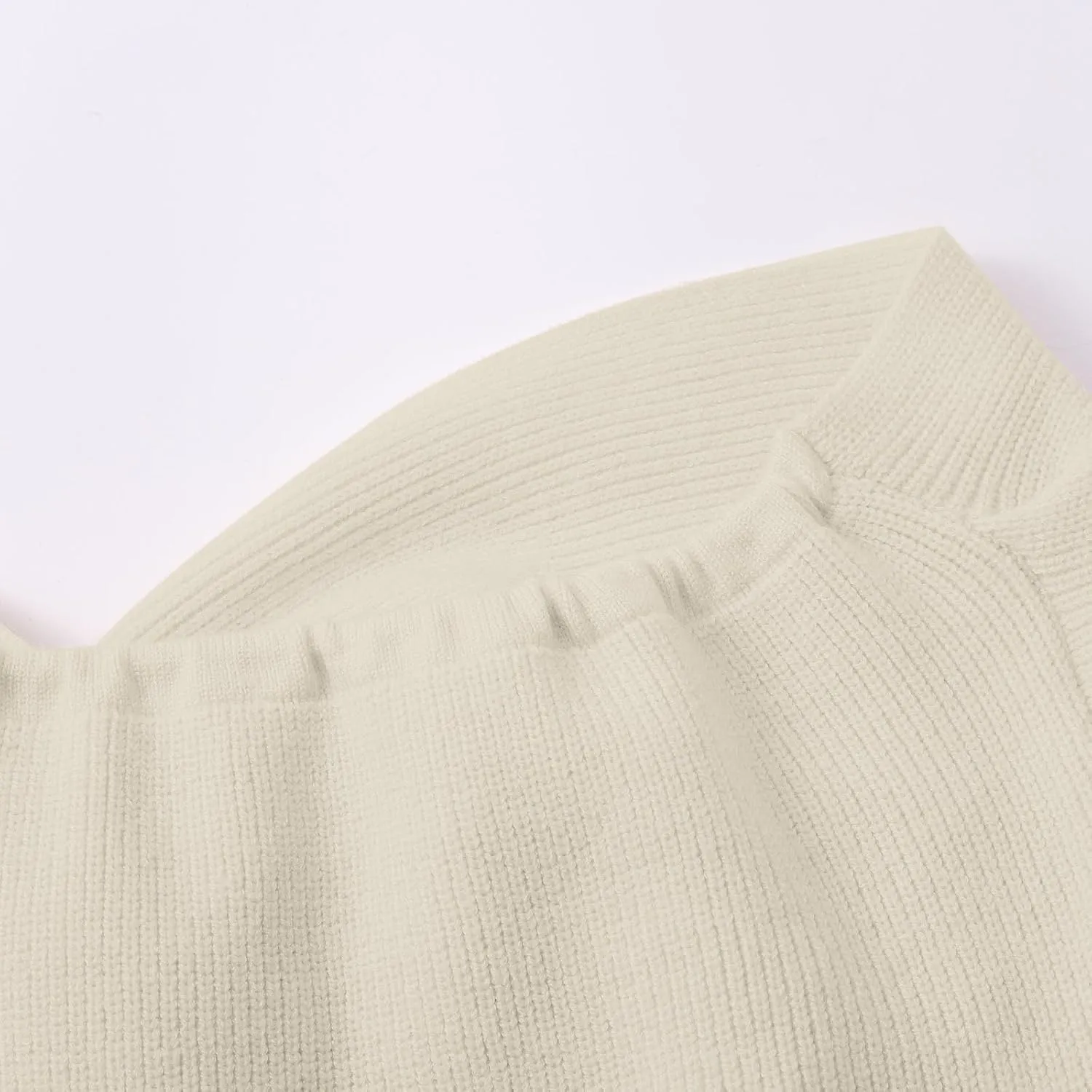 Casual Summer Dresses for Women 2025,Sexy Twist Knot Front Ribbed Knit Bodycon Bandeau Tube Dress Solid Strapless Dress