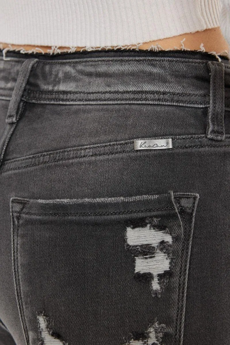 Daphne Distressed Mom Jeans