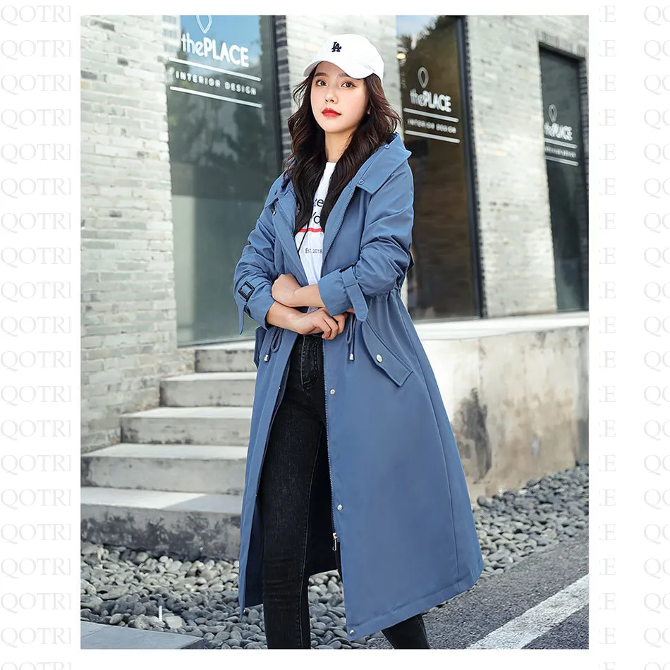 Faux Fur Collar Cinched Waist Fleece Parka