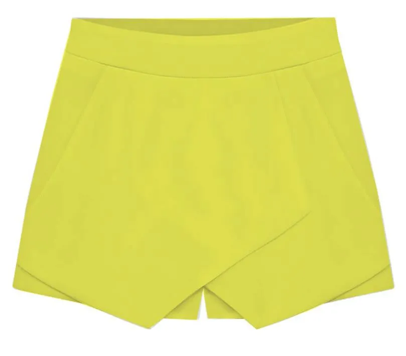Hot irregular shorts skirts