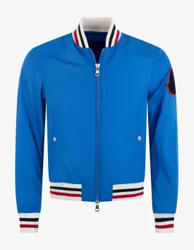 Huchet Blue Bomber Jacket