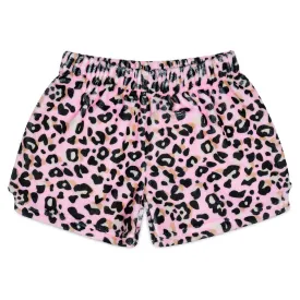 Iscream Lush Leopard Plush Shorts