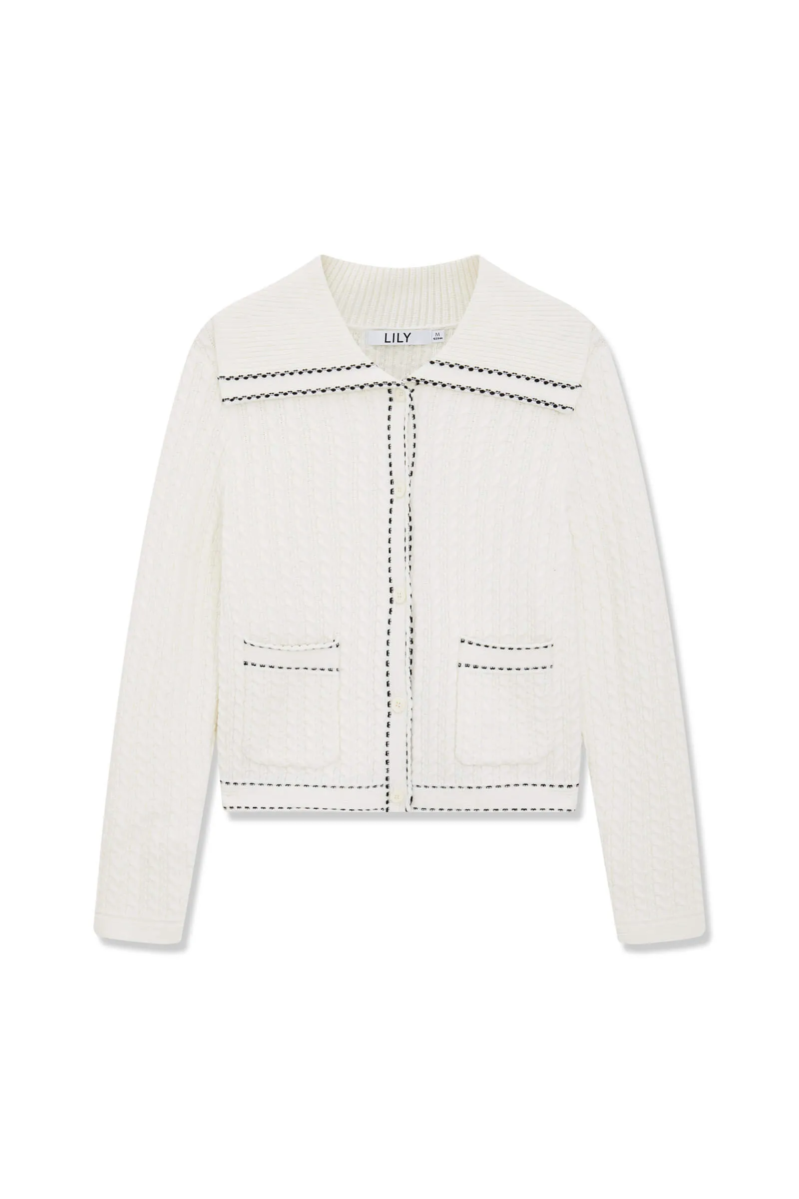 Lily Lapel Knitted Cardigan