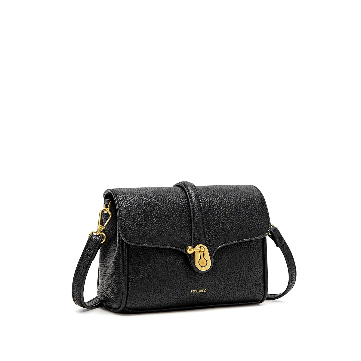 Lock Crossbody Bag
