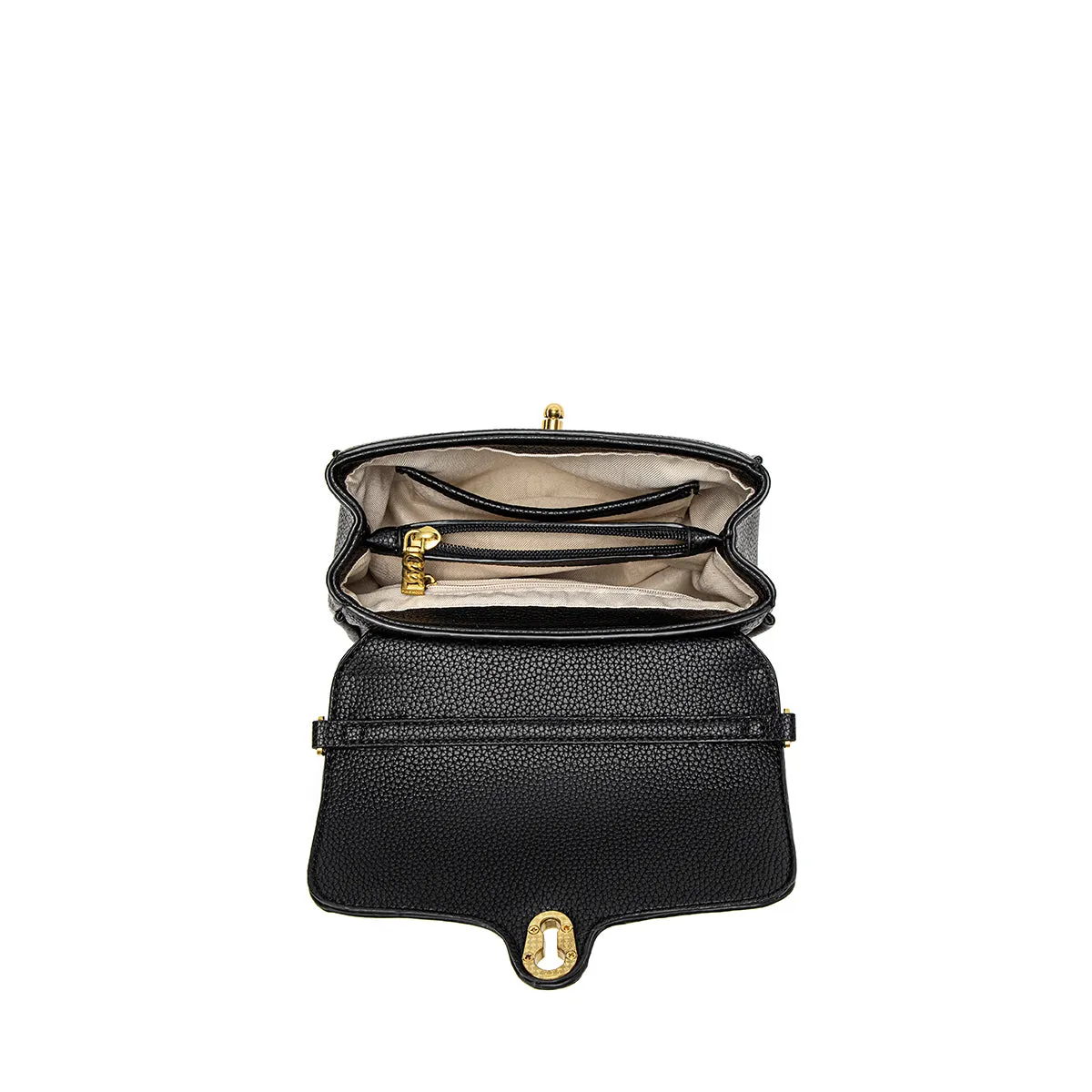 Lock Crossbody Bag