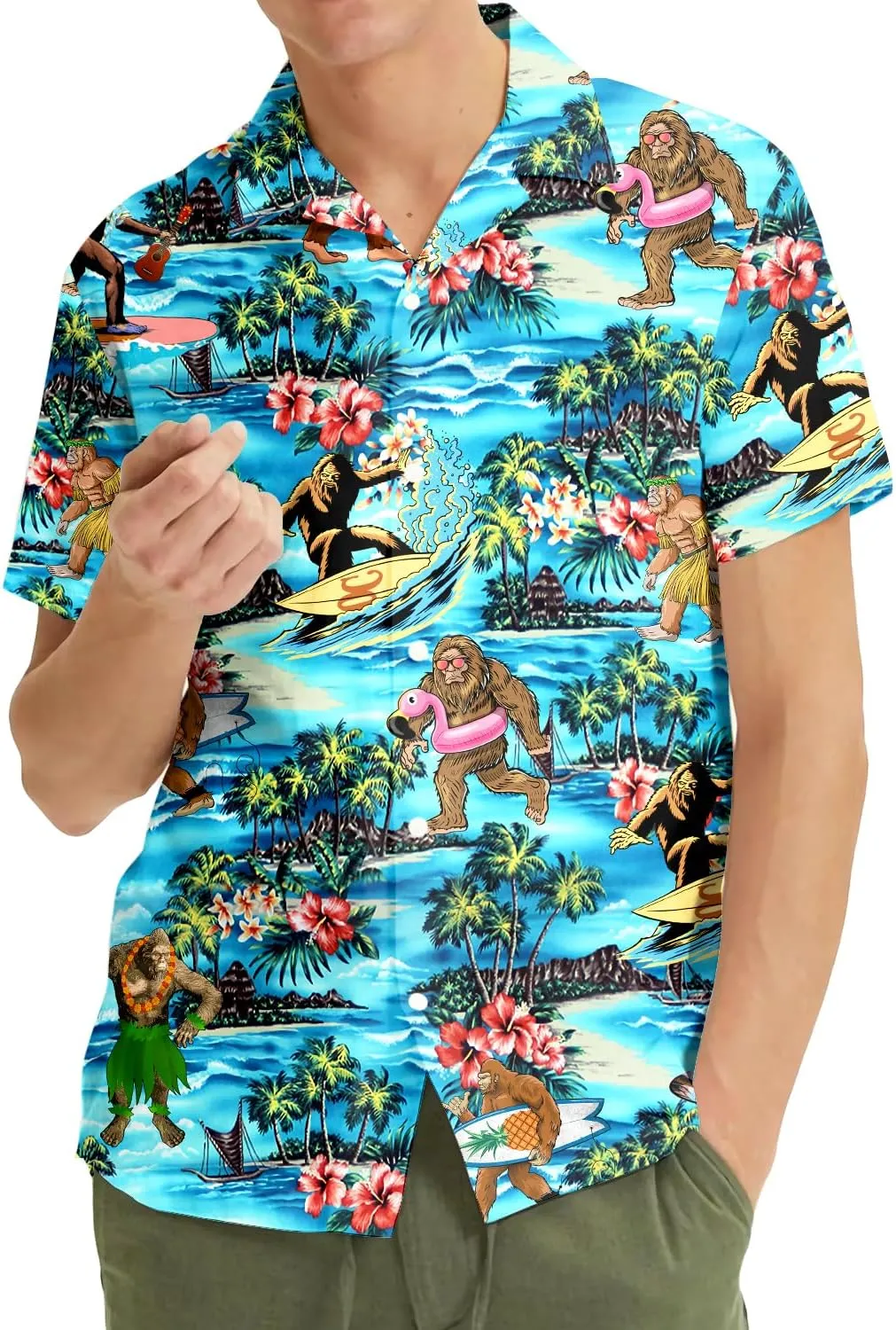 Mushroom Hawaiian Shirts for Men Women, Mushroom Shirt, Mushroom Button Down