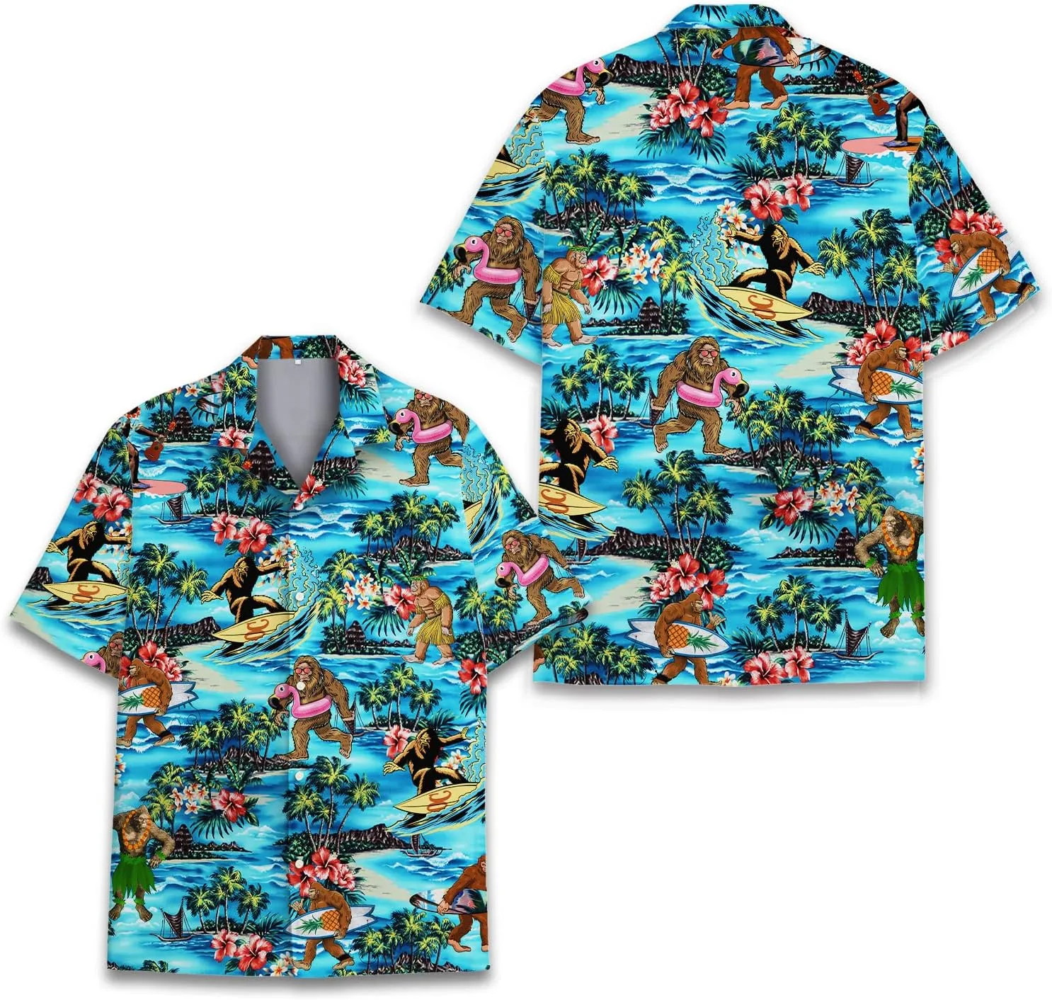 Mushroom Hawaiian Shirts for Men Women, Mushroom Shirt, Mushroom Button Down