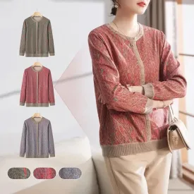🎉New Product Launch💐– Round Neck Slimming Long Sleeve Tops（80% OFF🔥）