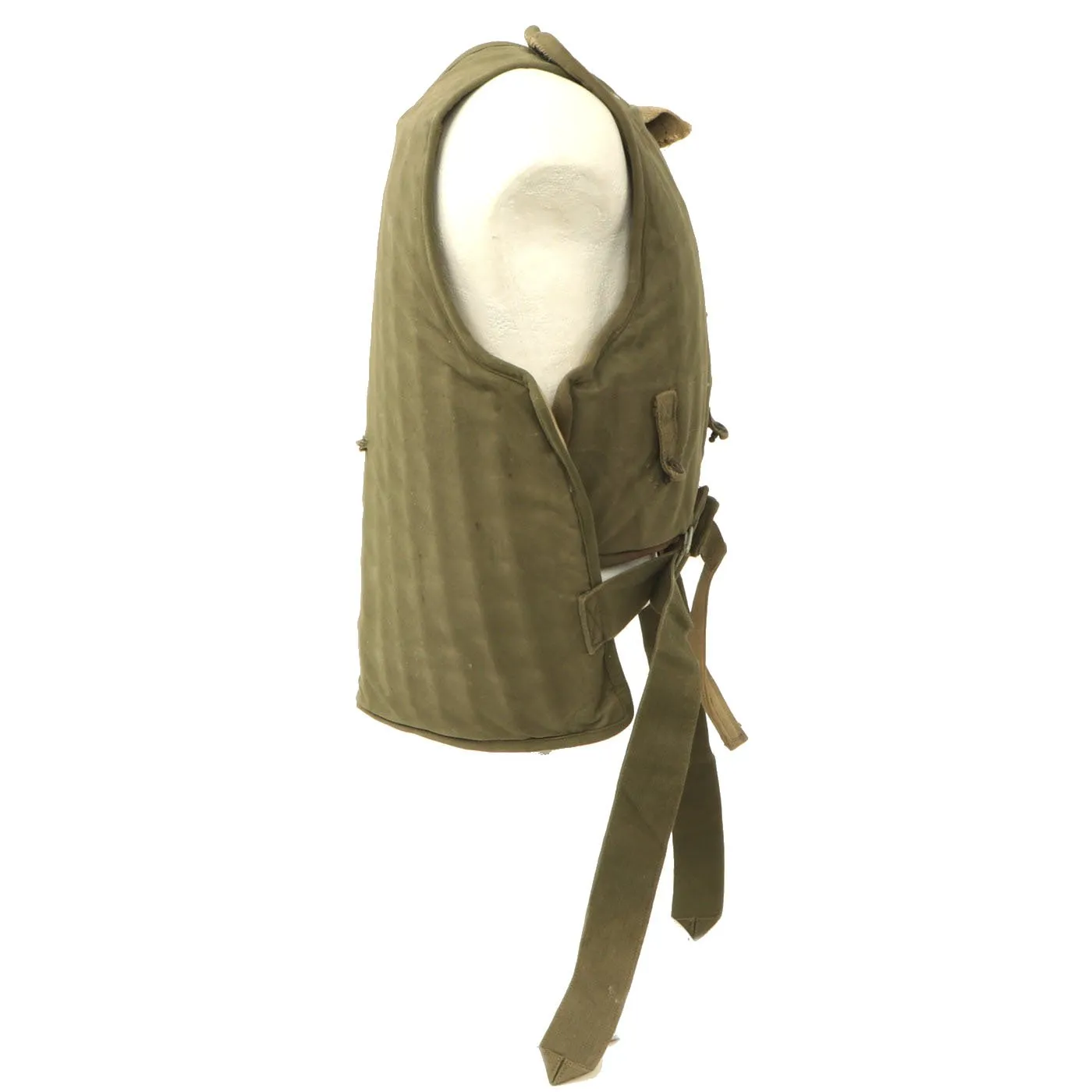 Original U.S. WWII Army Air Forces M1 Armor Flyer Flak Vest - Back & Front Pieces