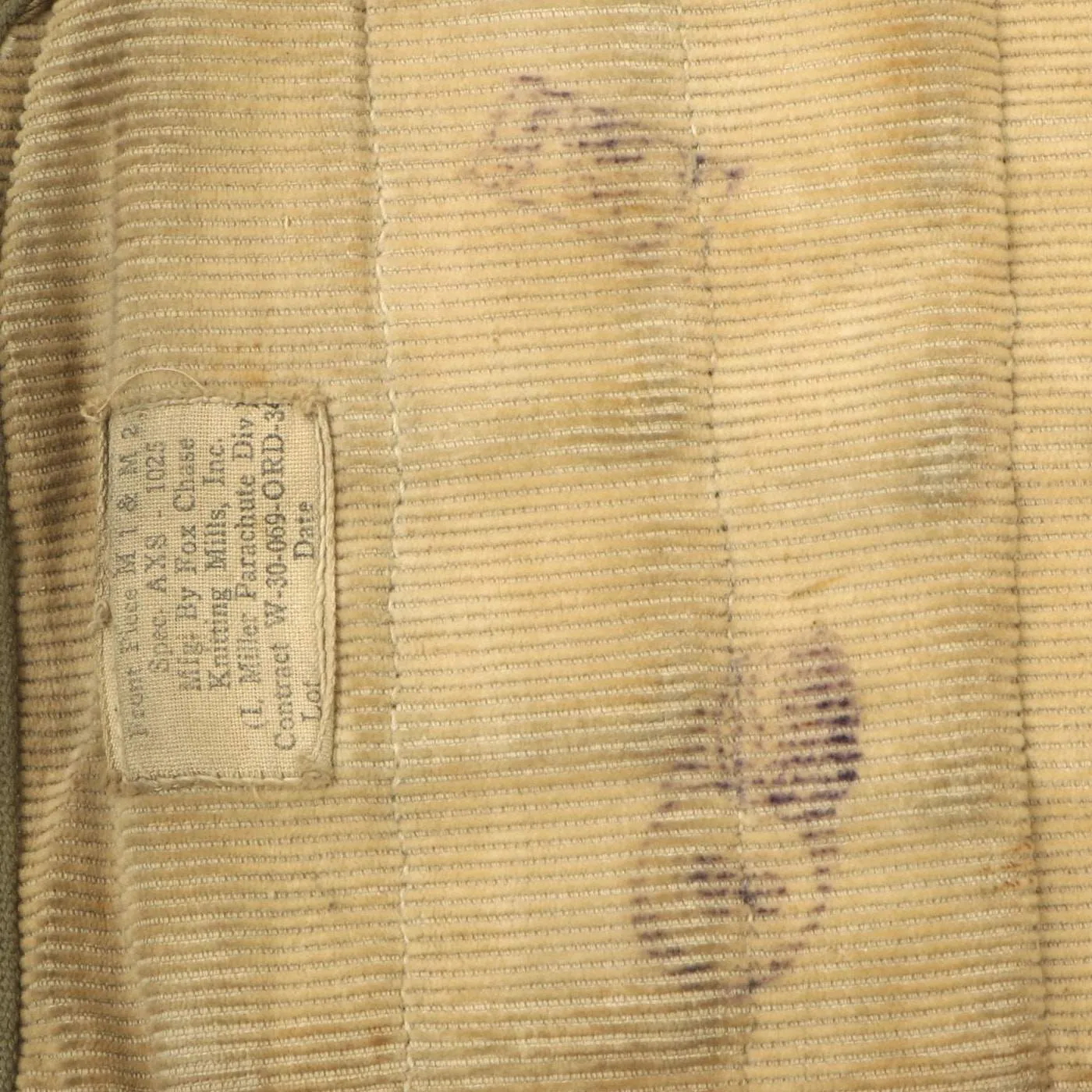 Original U.S. WWII Army Air Forces M1 Armor Flyer Flak Vest - Back & Front Pieces