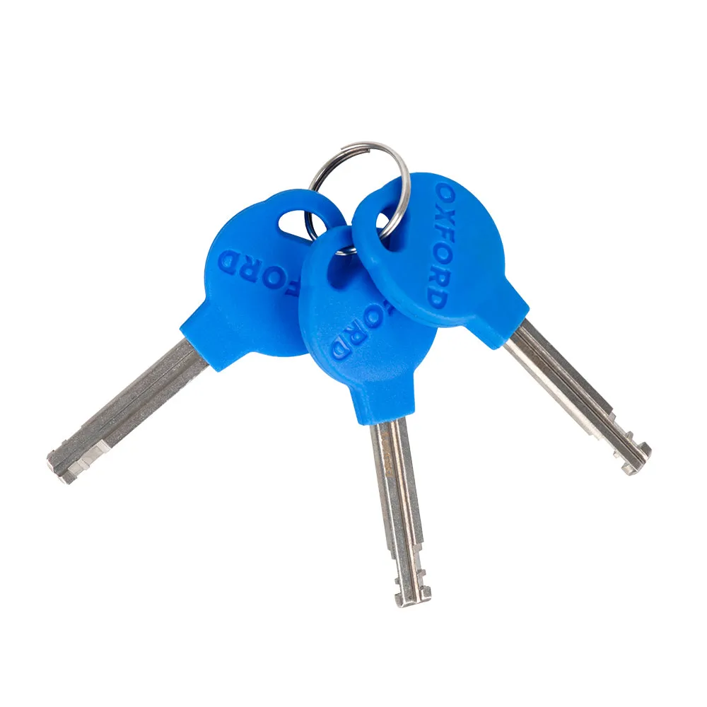 Oxford Alarm Chain10 10mmx 2.0 Motorcycle Square Link Chain