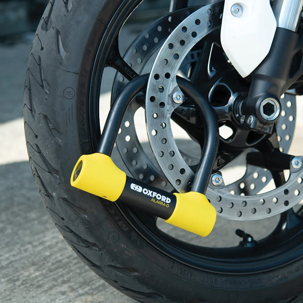 Oxford Alarm D 200mmL x 196mmW x 16mm Bike Security
