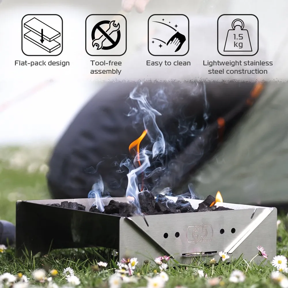 Oxford Fire Pit Stainless Steel