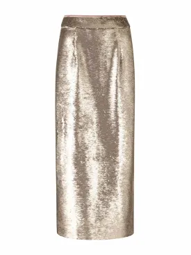 Pewter skirt