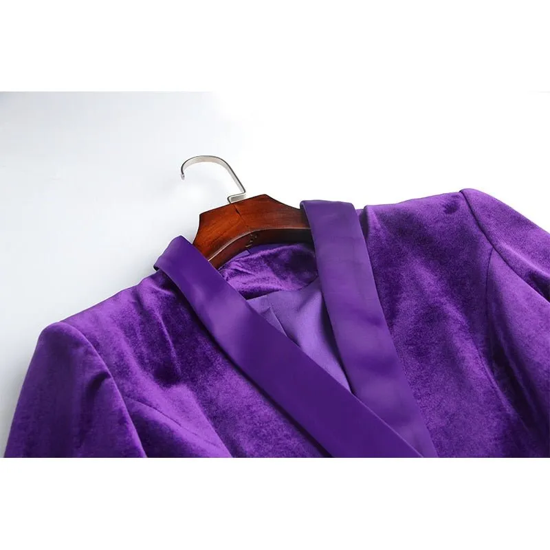 Pre Order:  Soft Sheen Sash Lapel Dress Coat