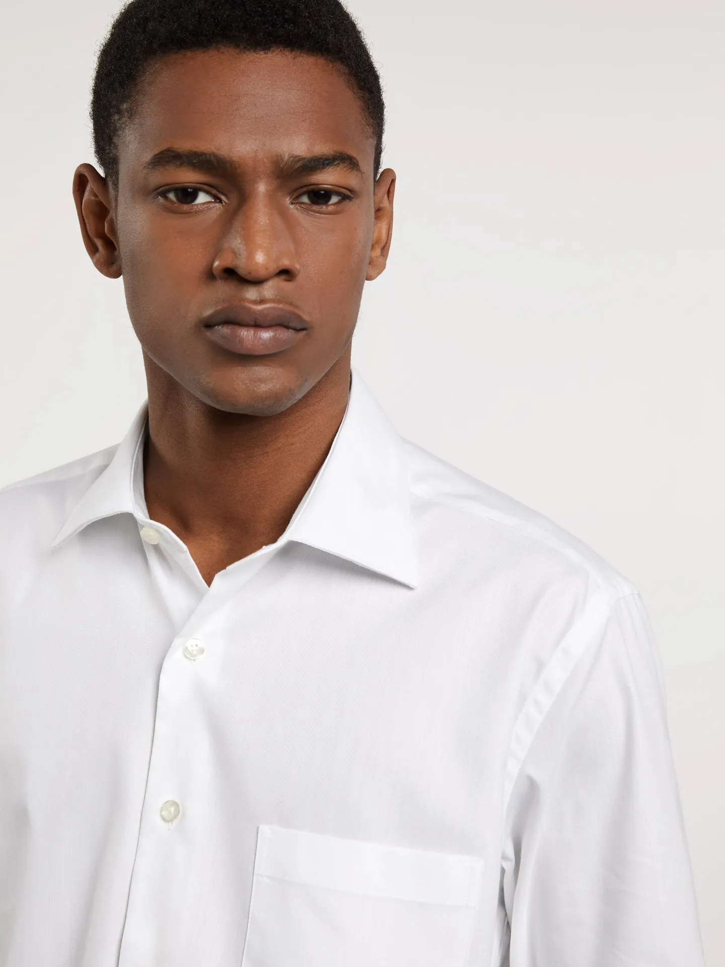 Regular Fit K-Easy Herringbone Formal Shirt