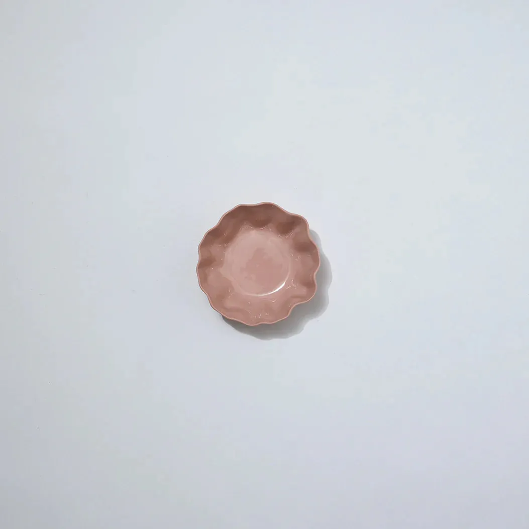 RUFFLE BOWL SMALL | Icy Pink
