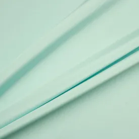 Soft Aqua Silk Marocain Crêpe