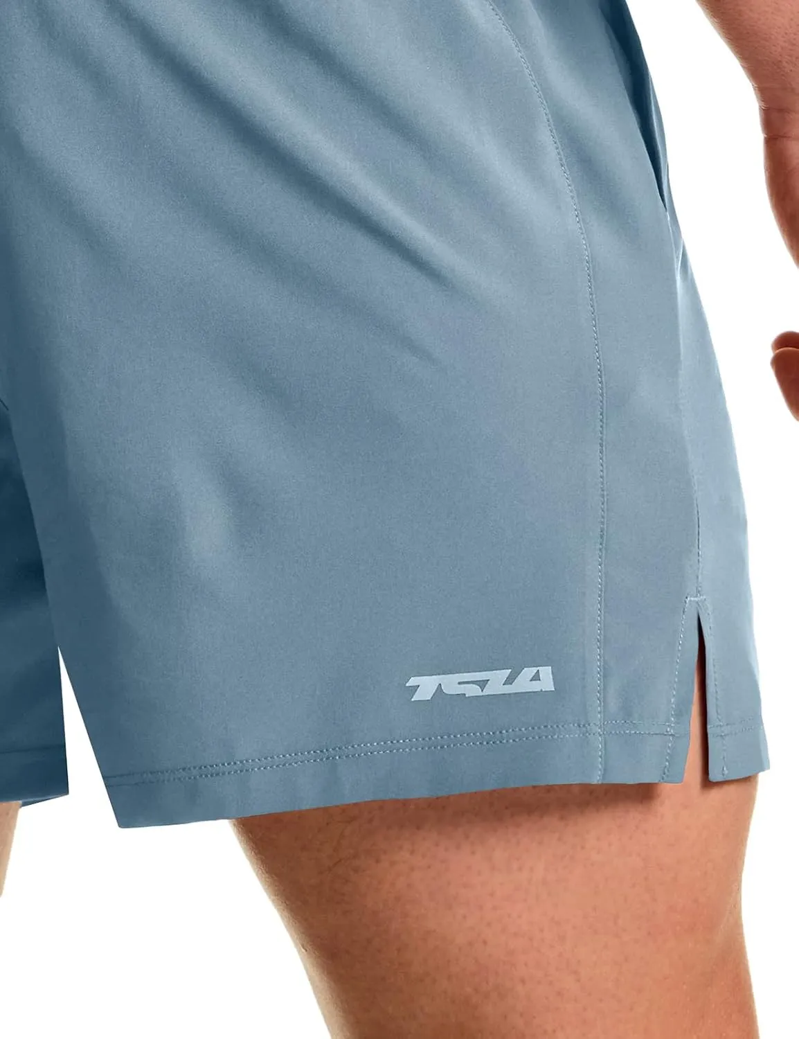 TSLA Men's Active Running Shorts, Training Exercise Workout Shorts, Quick Dry Gym Athletic Performance Shorts with Pockets