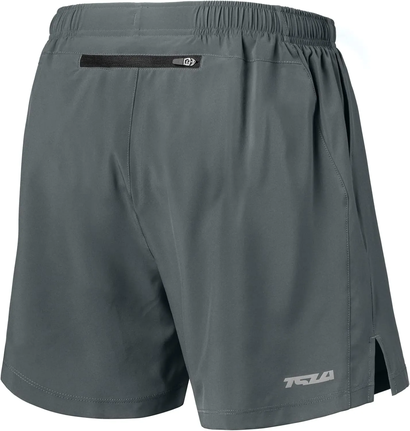 TSLA Men's Active Running Shorts, Training Exercise Workout Shorts, Quick Dry Gym Athletic Performance Shorts with Pockets
