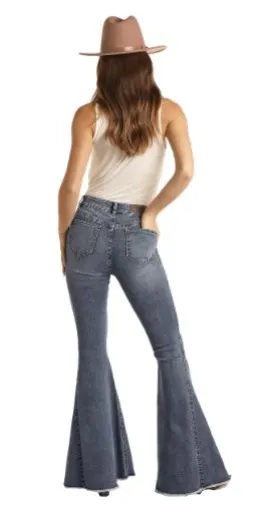 Women's Panhandle Rock & Roll WHB3526 Royal Juniors Bell Bottom Jean *CLOSEOUT*
