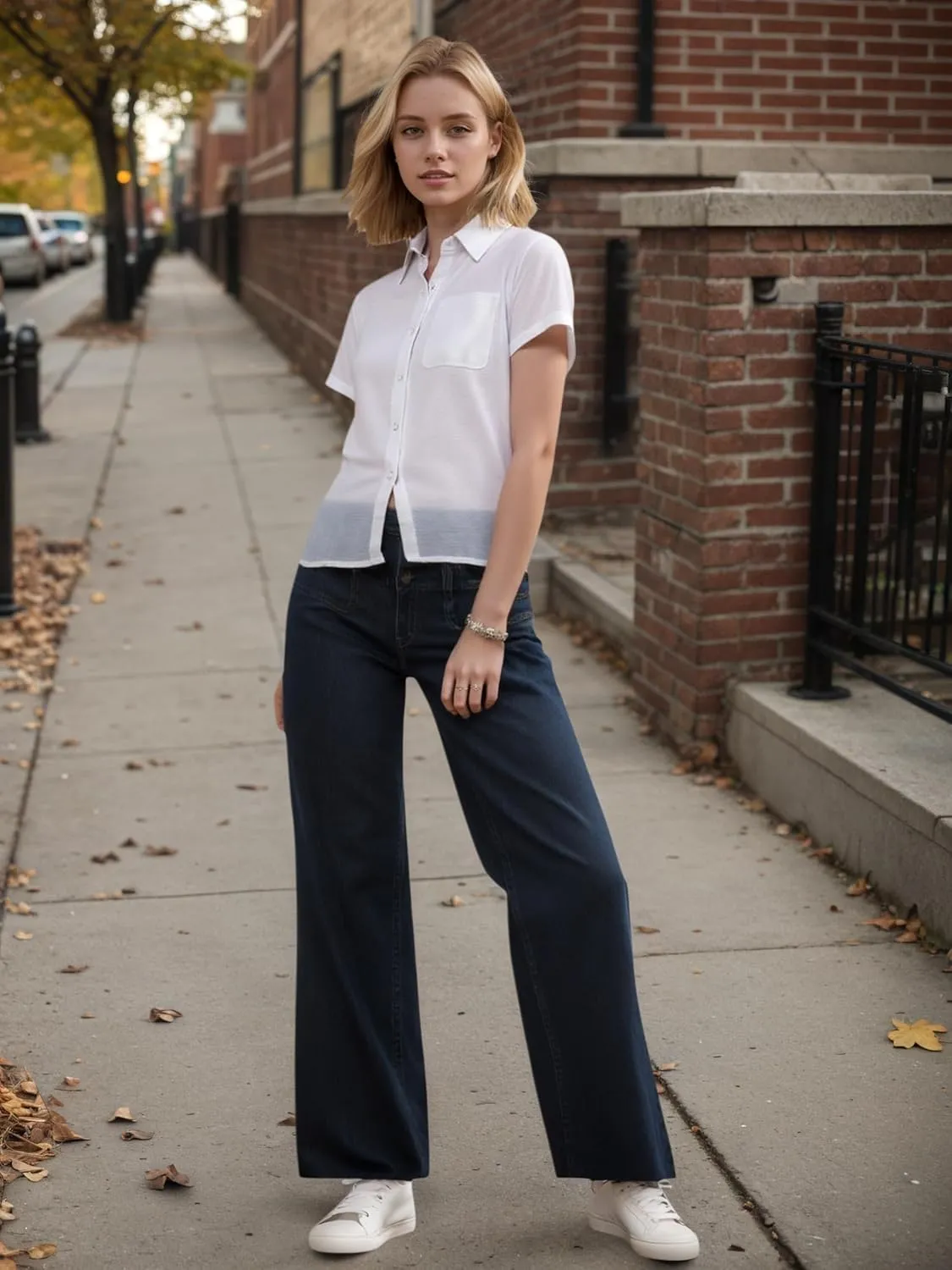 YeonYoonA Womens Button Down Shirts Summer Solid Color Blouses Linen Beach Casual Tops Loose V Neck Tops with Pockets